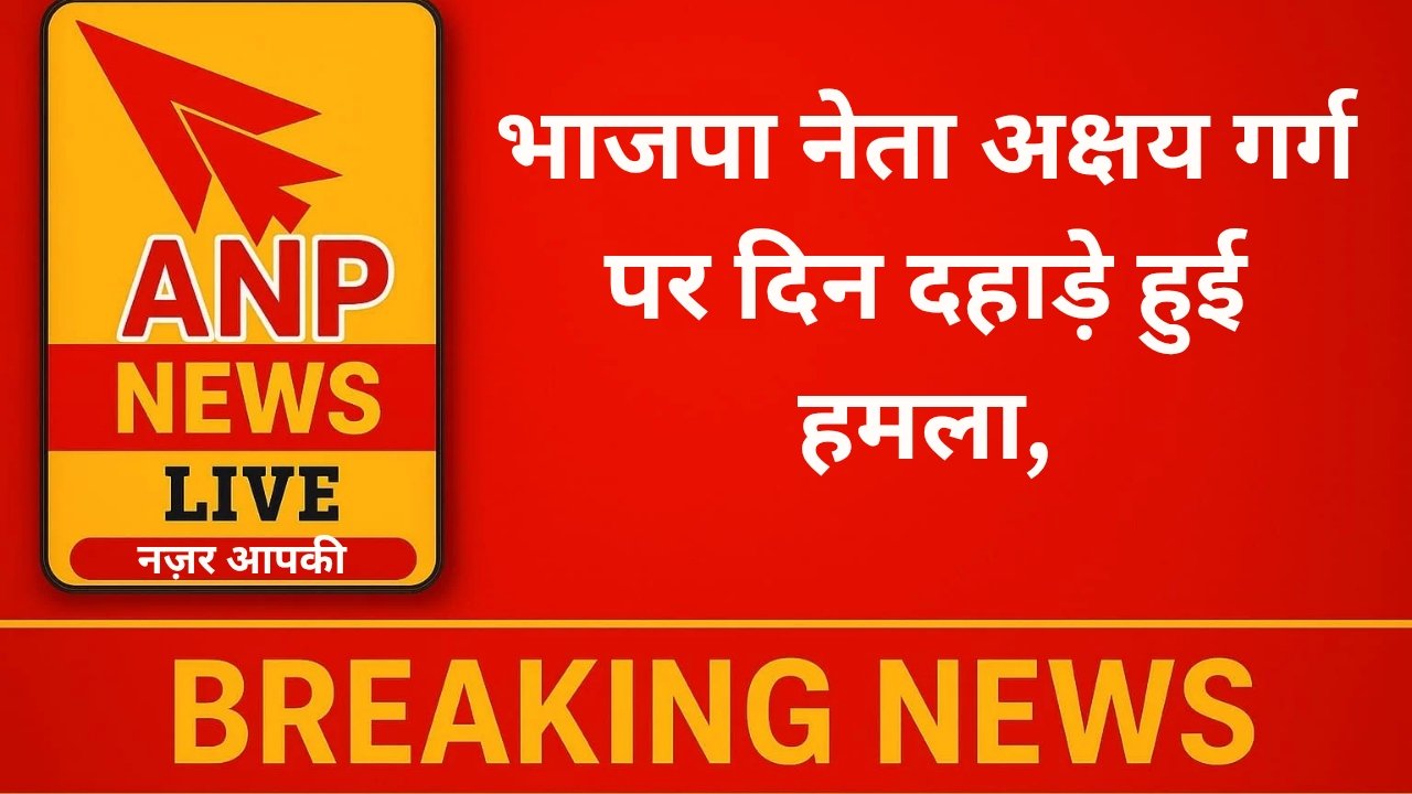 भाजपा नेता अक्षय गर्ग पर दिन दहाड़े हुई हमला,